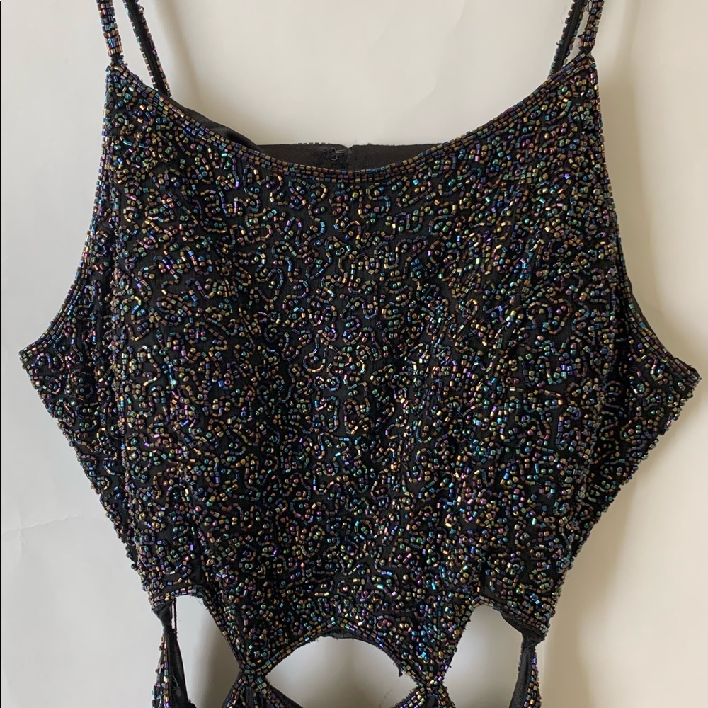 Scala Sequin Dress:Size Large, Split W/Back Out! … - image 8